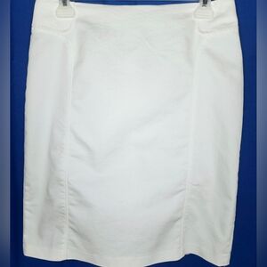 BLACK FRIDAY SALE - Skirt NY & Co Sz. 4 Stretch White